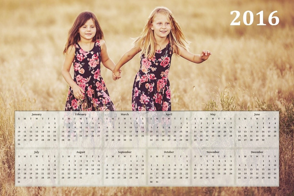 photo calendar