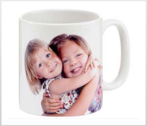 Mug - 20cm x 9cm Classic White - Valentines Day Mug with Valentine's Day: Heart Themes design