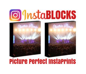 InstaBlock - 5"x5"  with Full Photo design