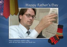 Thumbnail for Greeting Card  with Socks and Ties Themed Cards design 1